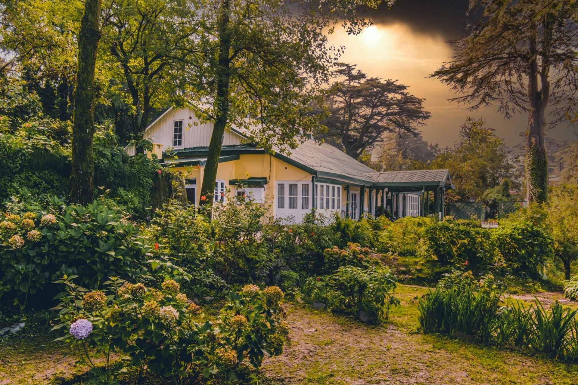 Stayvista At Rose Cottage - Bonfire & Scenic View Shimla Exterior photo